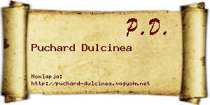 Puchard Dulcinea névjegykártya